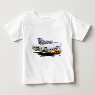 Camiseta Para Bebê Caminhão 1966 do branco do EL Camino