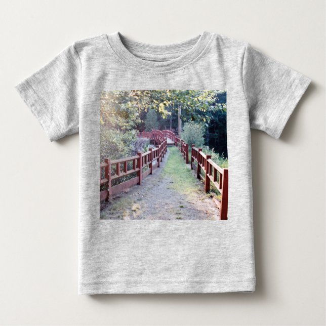 Camiseta Para Bebê Caminho Desconhecido (Frente)