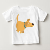 Camisa-T-Bebê Amarelo-Labrador