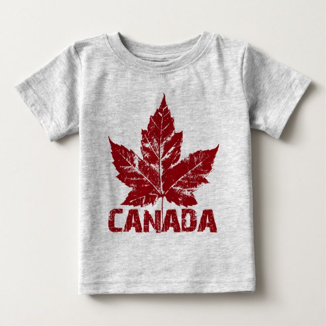 Camiseta Para Bebê Canadá Baby Jumper Canada Baby One (Frente)