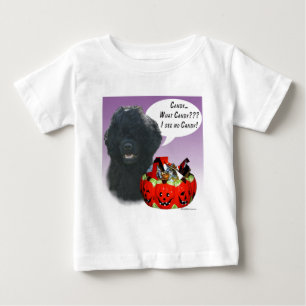 Camiseta Para Bebê Candi de Halloween, Cachorro Português