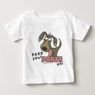 Camiseta Para Bebê Canetas De Cão Em Caneta