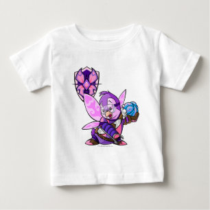 Camiseta Para Bebê Capitão 1 da equipe de Faerieland