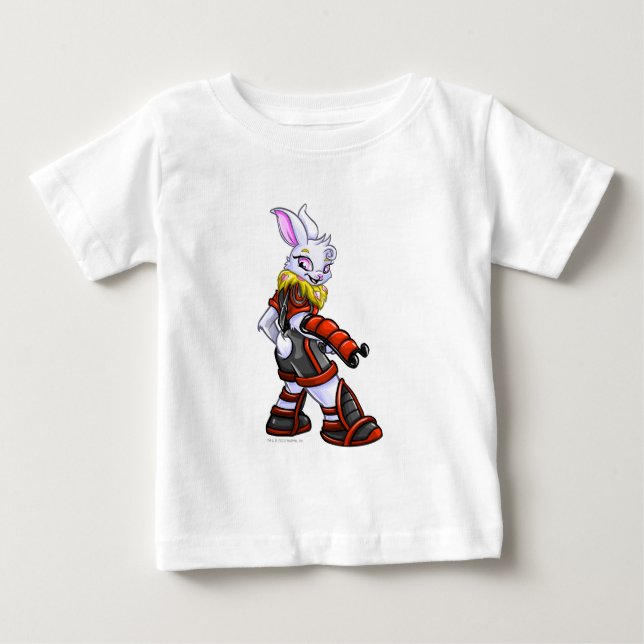 Camiseta Para Bebê Capitão 2 da equipe da estação espacial de (Frente)