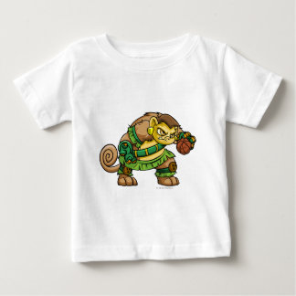 Camiseta Para Bebê Capitão 2 da Equipe da Ilha Misteriosa