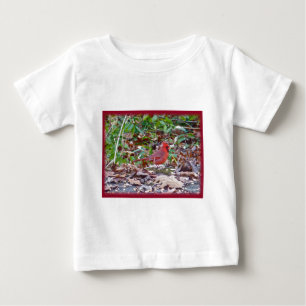 Camiseta Para Bebê Cardinal Wild Songbird Series