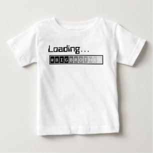 Camiseta Para Bebê Carregando Big Brother