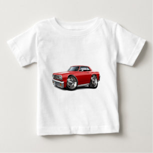 Camiseta Para Bebê Carro 1964 do vermelho de Chevelle