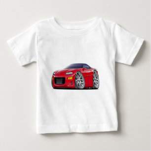 Camiseta Para Bebê Carro 1998-2003 do vermelho de Camaro