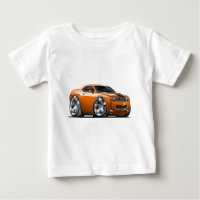 Carro da laranja do desafiador de Dodge