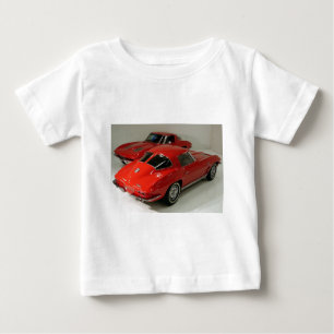 Camiseta Para Bebê Carros de janela de divisão clássicos