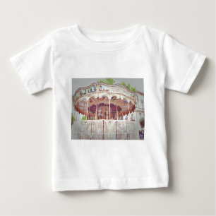 Camiseta Para Bebê Carrossel francês