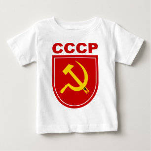 Camiseta Para Bebê cccp