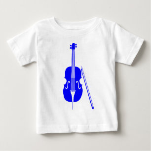 Camiseta Para Bebê Cello - Azul