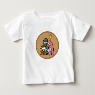 Camiseta Para Bebê cena manger