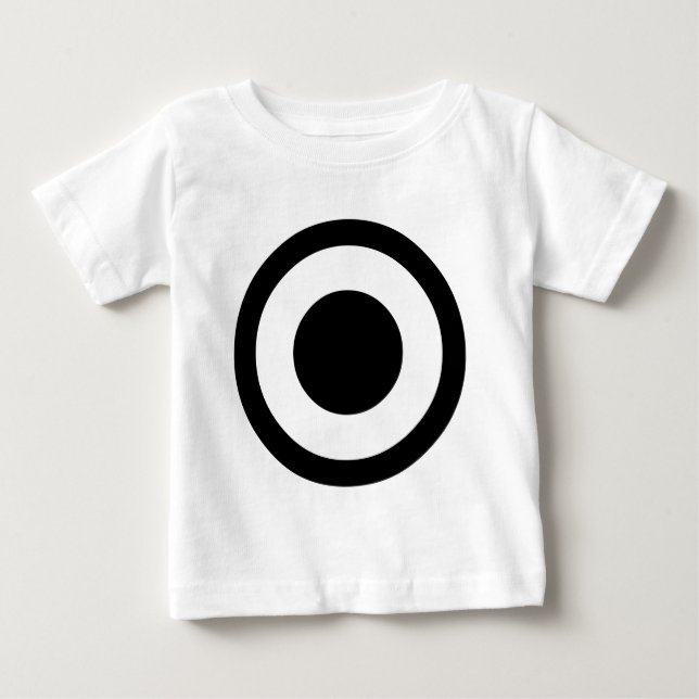 Camiseta Para Bebê Centro do Universo Conhecido II (Frente)