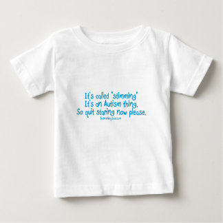 Camiseta Para Bebê Chamou "stimming "