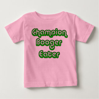 Camiseta Para Bebê Champion Booger Beater Bebê Toddler Criança T-Shir