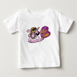 Camiseta Para Bebê Cheio-Cor de Holoku Hunny