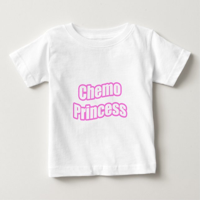 Camiseta Para Bebê Chemo Princess (Frente)