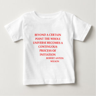 Camiseta Para Bebê citações de robert anton wilson