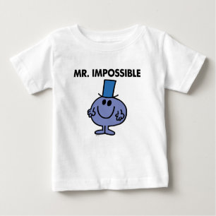 Camiseta Para Bebê Clássico Sr. Impossível