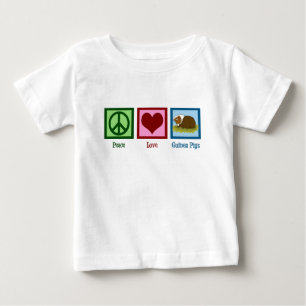 Camiseta Para Bebê Cobaia bonito
