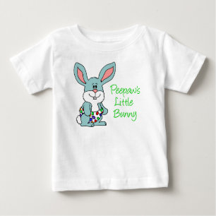 Camiseta Para Bebê Coelhinho de Peepaw