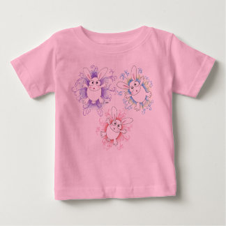 Camiseta Para Bebê Coelhinhos, coelhinhos, coelhinhos