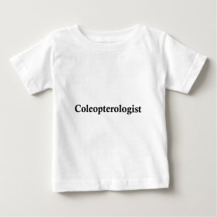 Camiseta Para Bebê Coleopterologist