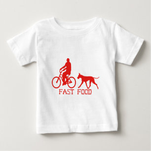 Camiseta Para Bebê Comida rápida