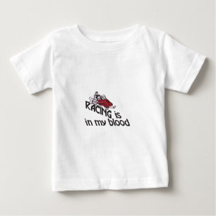 Camiseta Para Bebê Competência em meu sangue