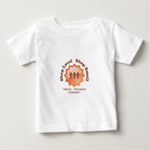 Camiseta Para Bebê Comprar Local, Comprar Pequeno
