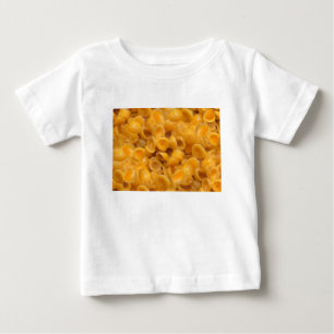 Camiseta Para Bebê conchas e queijo