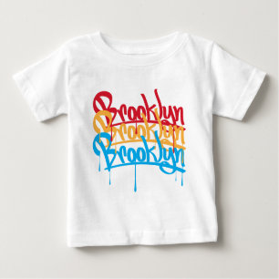 Camiseta Para Bebê Cores de Brooklyn
