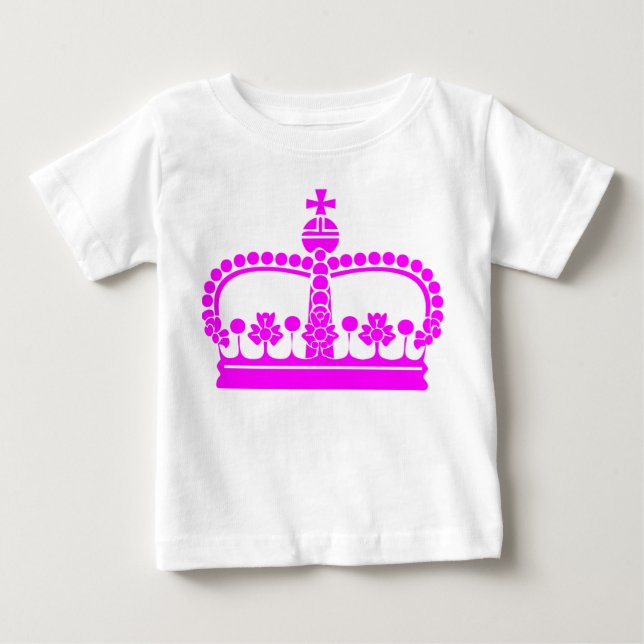 Camiseta Para Bebê Coroa Real 06 (Frente)