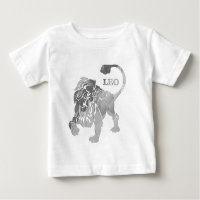 Creeper de prata do bebê do zodíaco do leão de Leo