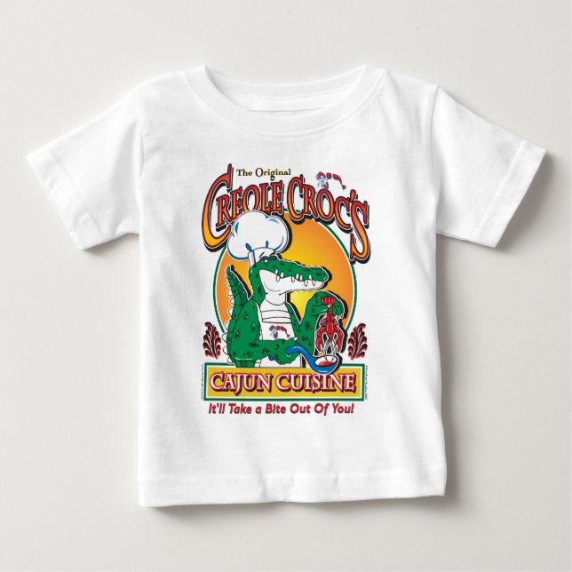 CAMISETA PARA BEBÊ CREOLE-CROC (Frente)