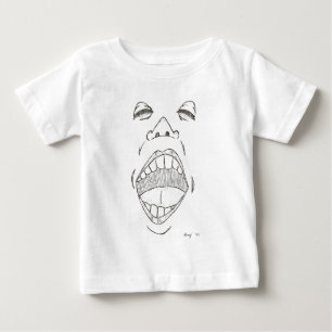 Camiseta Para Bebê criança "Shout"