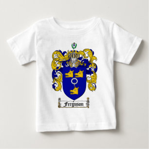 CAMISETA PARA BEBÊ CRISTA DA FAMÍLIA DE FERGUSON - BRASÃO DE FERGUS