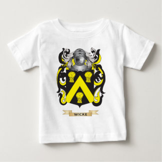Camiseta Para Bebê Crista da família de Wicke (brasão)