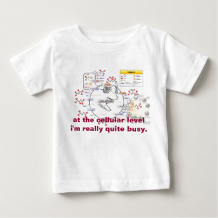 Camiseta Para Bebê cromossoma, Citric_acid_cycle_noi, cariocinese,
