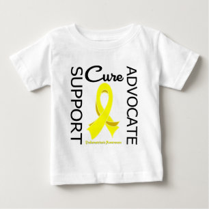 Camiseta Para Bebê Cura do advogado do apoio da endometriose