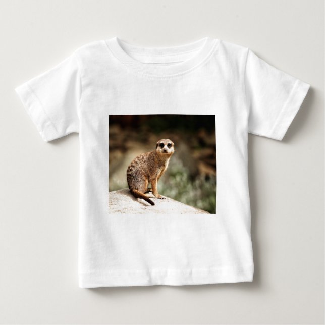 Camiseta Para Bebê Curioso (Frente)