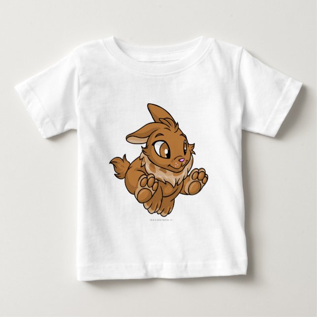 Camiseta Para Bebê Cybunny Brown (Frente)