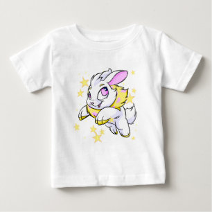 Camiseta Para Bebê Cybunny elétrico mágico