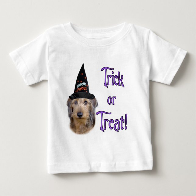 Camiseta Para Bebê Dachshund (fio) (Frente)