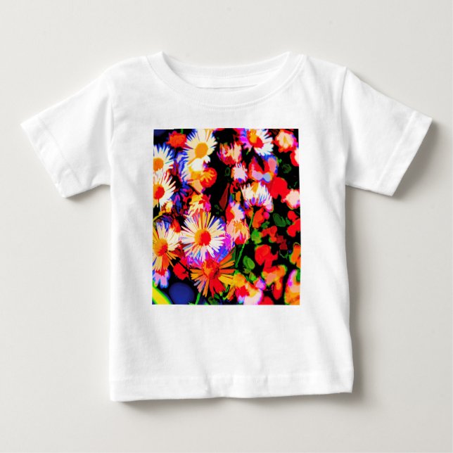 Camiseta Para Bebê Daisy Daze (Frente)