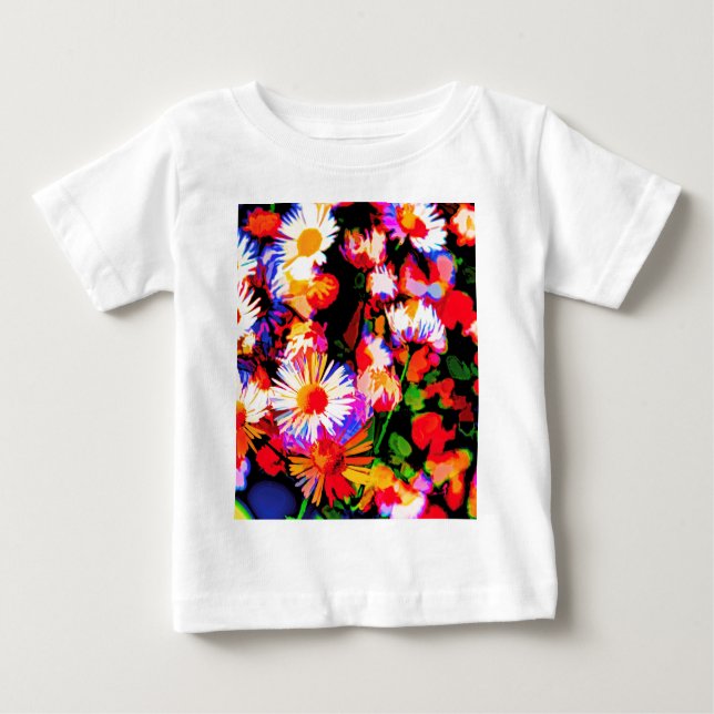 Camiseta Para Bebê Daisy Daze (Frente)