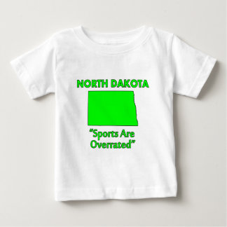 Camiseta Para Bebê Dakota do Norte - Esportes São Superestimados